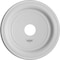 Ekena Millwork Traditional PVC Ceiling Medallion (Canopies up to 11 1/2"), 19"OD x 3 1/2"ID x 1 1/2"P, Unfinished CMP19TR - alternate 2